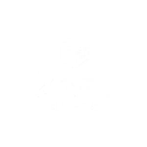 Zeel Kitchens logo, a kitchen design and renovation company.