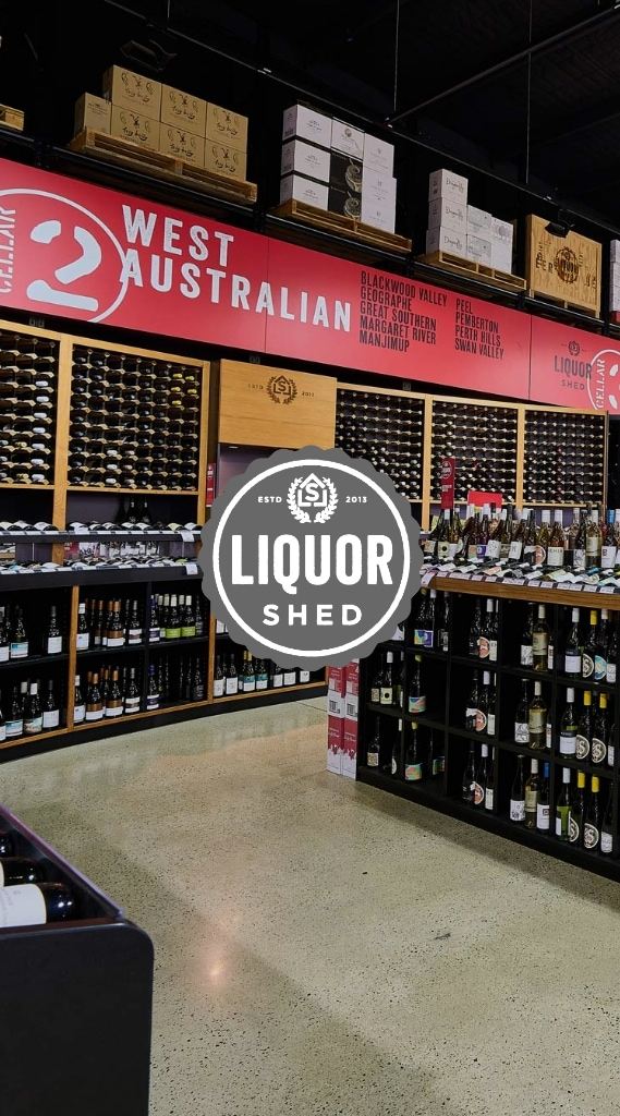 Liquorshed store interior with Western Australian wine display, from its Shopify website project